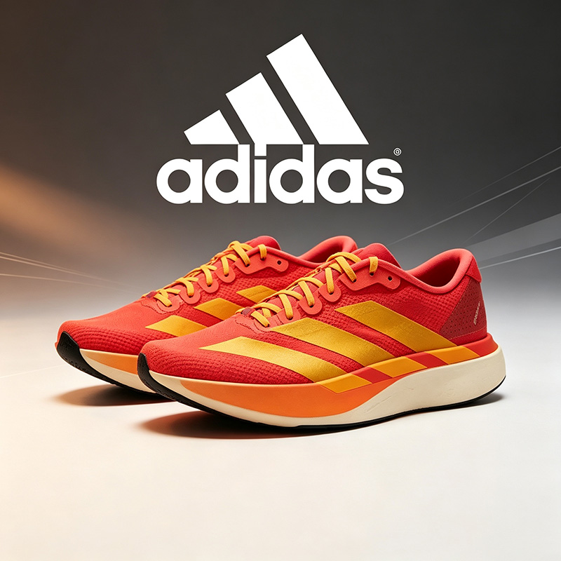Reflective Night Running Shoes - Adidas Erkek Yarış Koşu Ayakkabısı -
