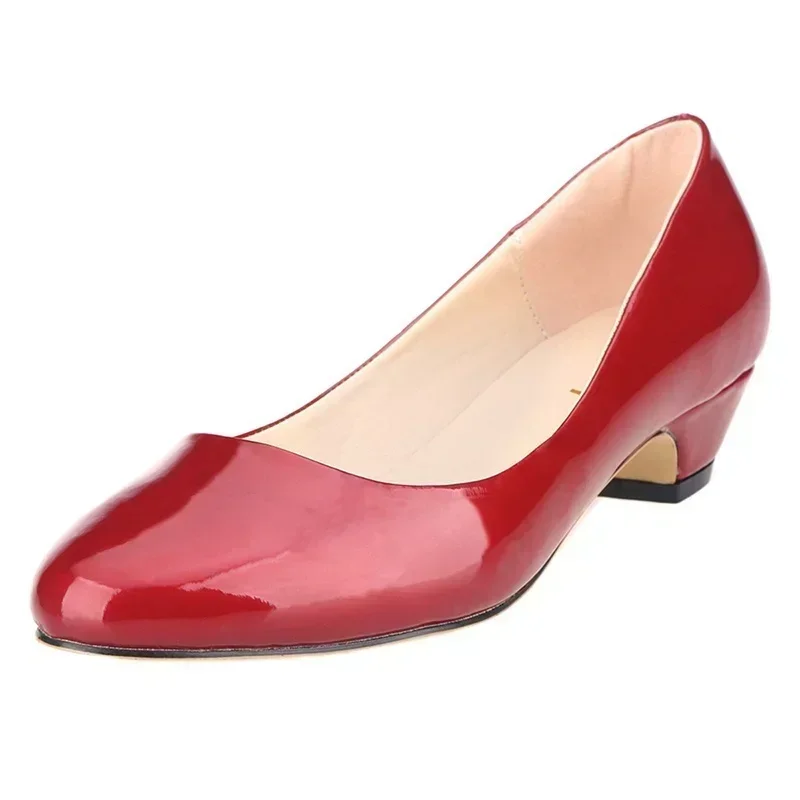 Heels - Kadınlar İçin Dolgu Topuklu Pompalar Sonbahar